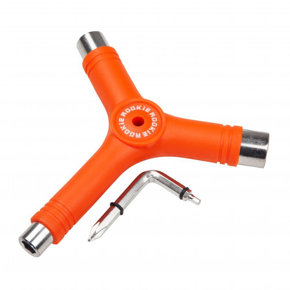 ROOKIE ROLLERSKATE/QUADSKATE MULTI TOOL, Orange Quad Skates Rampworx Shop