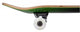 Rocket Complete Skateboard Double Dipped 7.5", Black/Green Complete Skateboards Rocket 