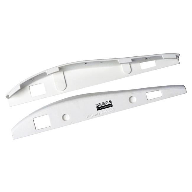 Razors Cosmo Slide Plates, White Skates Razor Skates