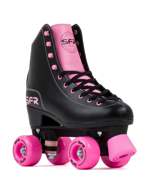 SFR Figure Quad Skates Quad Roller Skates SFR Black/Pink 2J