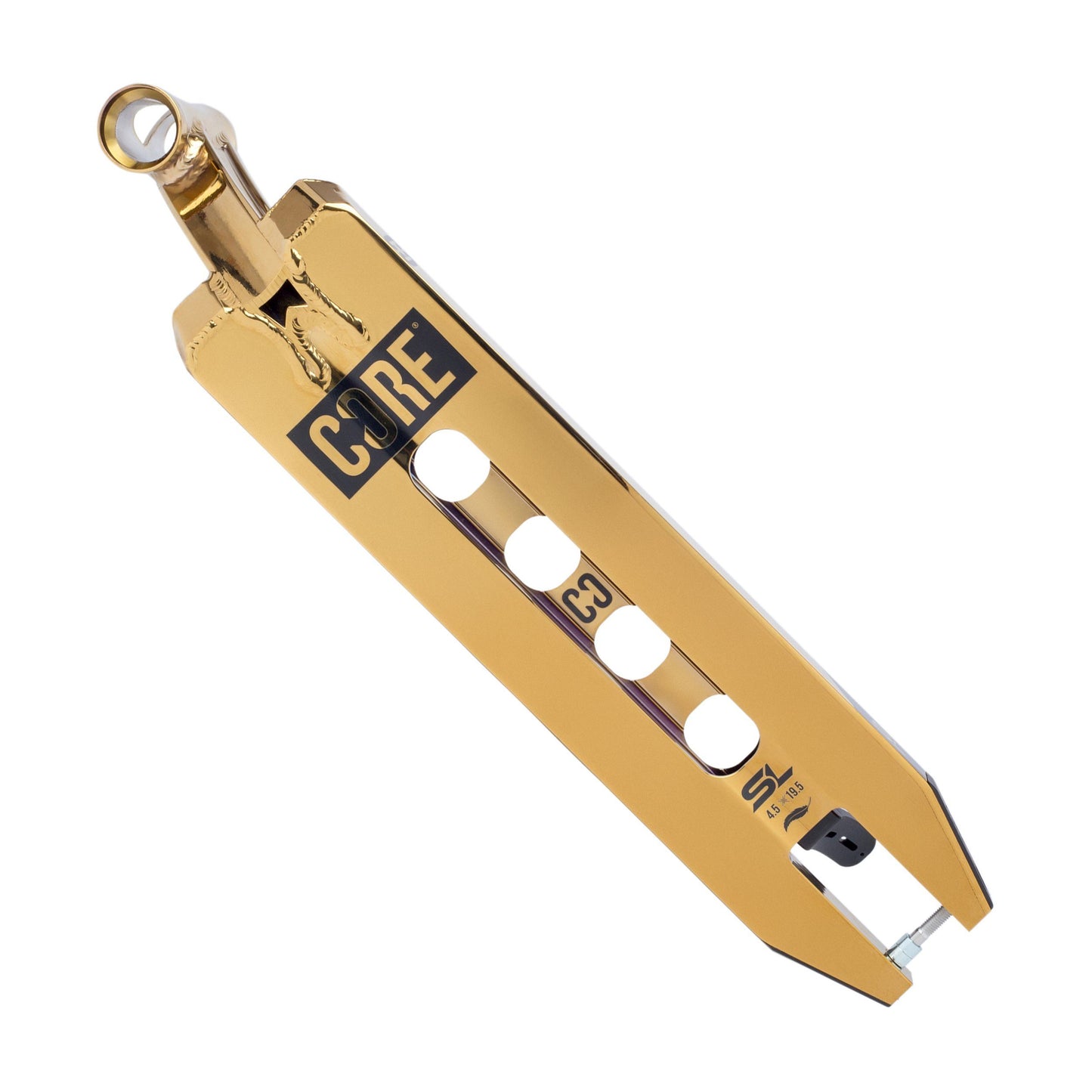 *NEW* CORE SL1 Scooter Deck 19.5 x 4.5 – NeoGold *PRE ORDER* Scooter Decks CORE