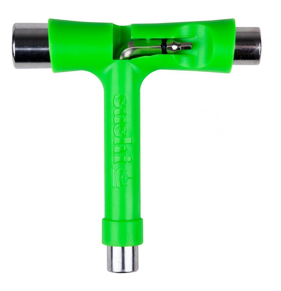 Sushi Skateboard 5 Way Skate Tool, Green Tools Sushi