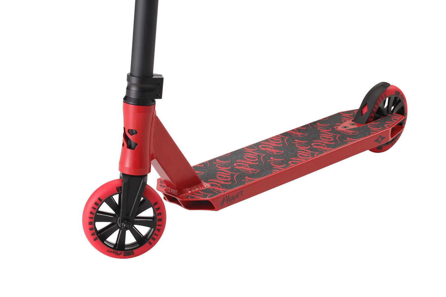 Sacrifice Scooters OG Player V2 Complete Stunt Scooter, Black/Red Complete Scooters Sacrifice