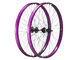 MAFIA Blad Wheel Set 26", 10 Colours (Pair) BMX MAFIA Purple/White Check 