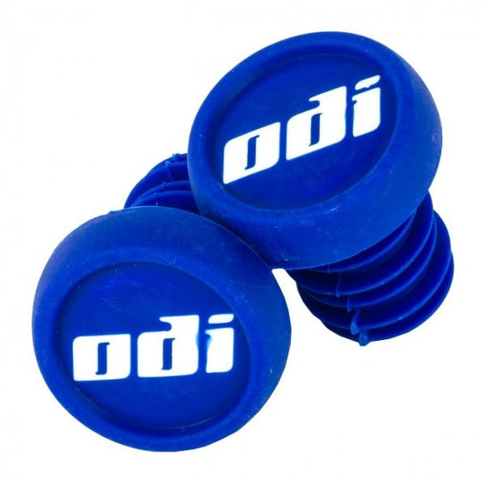 ODI Push In Bar Ends (2pcs), Blue BMX ODI