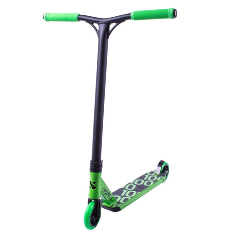 Sacrifice Scooters Flyte 100 Complete Stunt Scooter, Black/Green