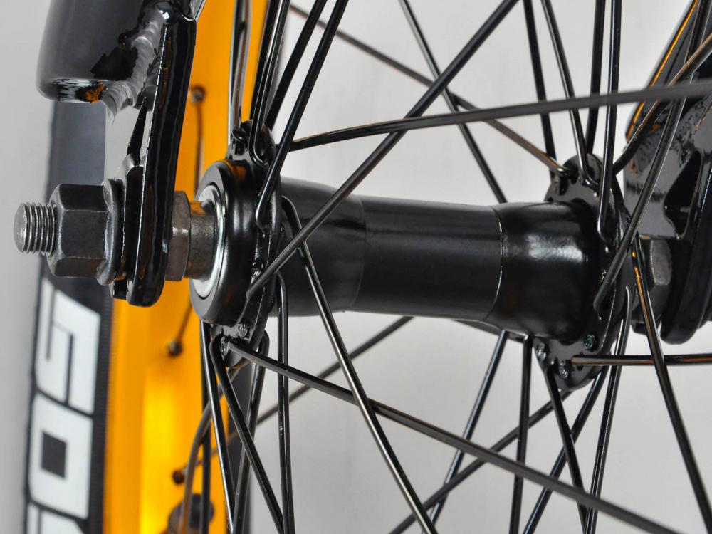 Mafia Bike Complete BMX Bike Kush 2+ Black, Gold BMX Mafia Bikes