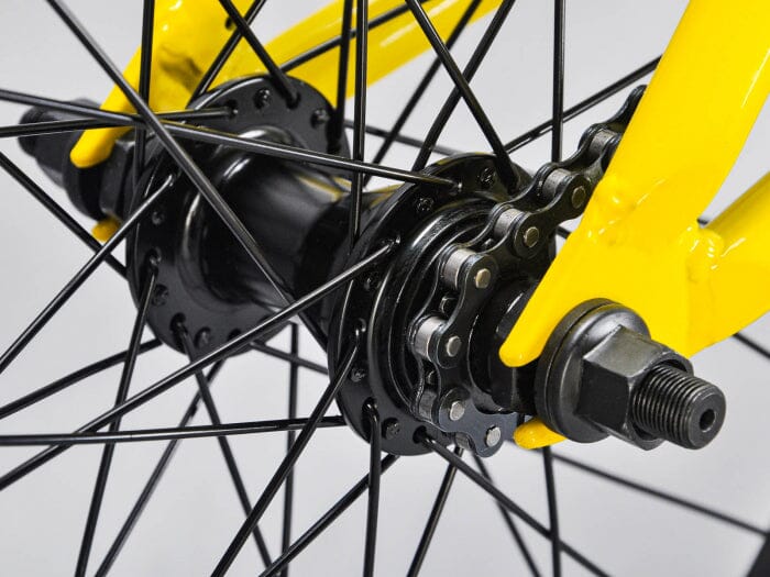 Mafia Bikes Complete BMX Bike Kush 2, Yellow BMX Mafia Bikes