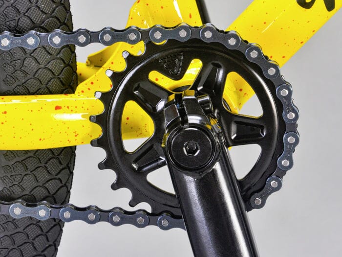 Mafia Bikes Medusa Wheelie Bike, Yellow BMX Mafia Bikes