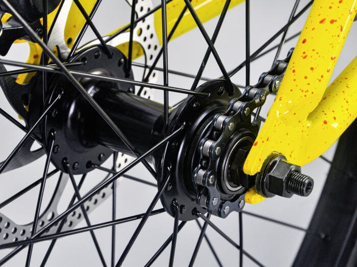 Mafia Bikes Medusa Wheelie Bike, Yellow BMX Mafia Bikes