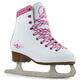 SFR Ice Skate Junior Skate Pack, White/Pink - Variable Size Ice Skates SFR 