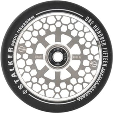 Oath Stalker Scooter Wheels (Pair) 115mm -  Neo Silver