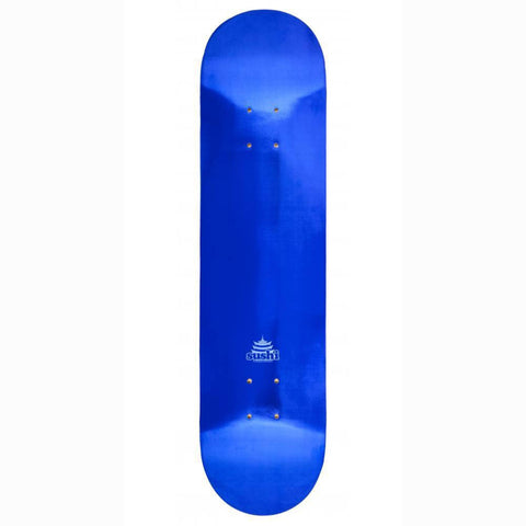 Sushi Pagoda Foil Skateboard Deck - Blue 7.875"