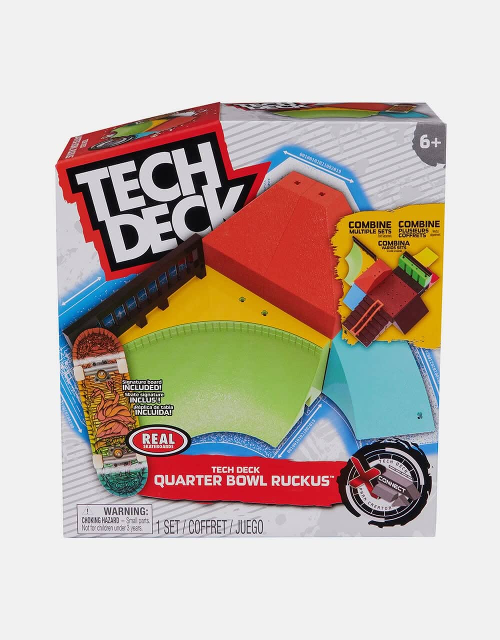 Tech Deck X-Connect Park Starter Kit - Quarter Bowl Ruckus Accessories tech deck 