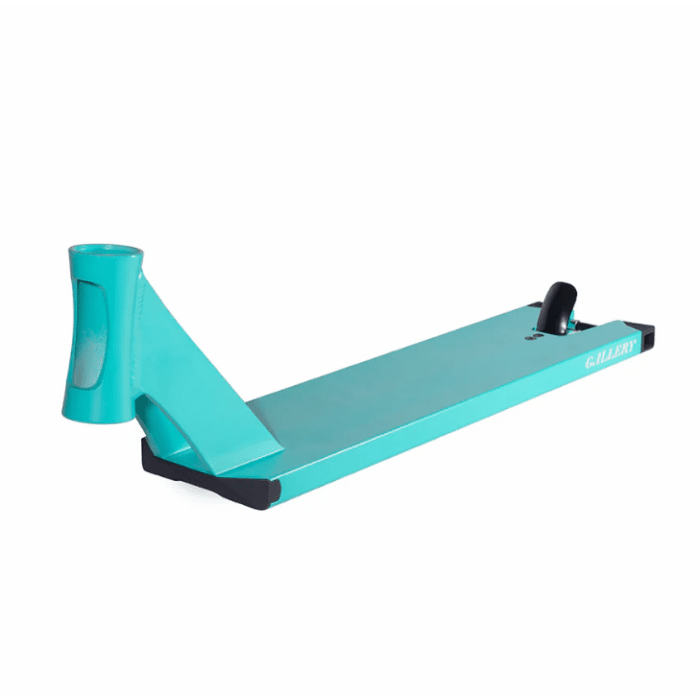 Antics Gallery Scooter Deck 5" x 20.5", Teal Scooter Decks Antics 