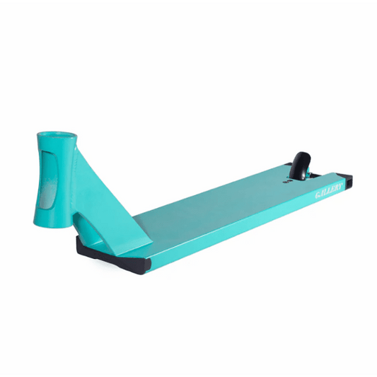 Antics Gallery Scooter Deck 5" x 20.5", Teal Scooter Decks Antics 