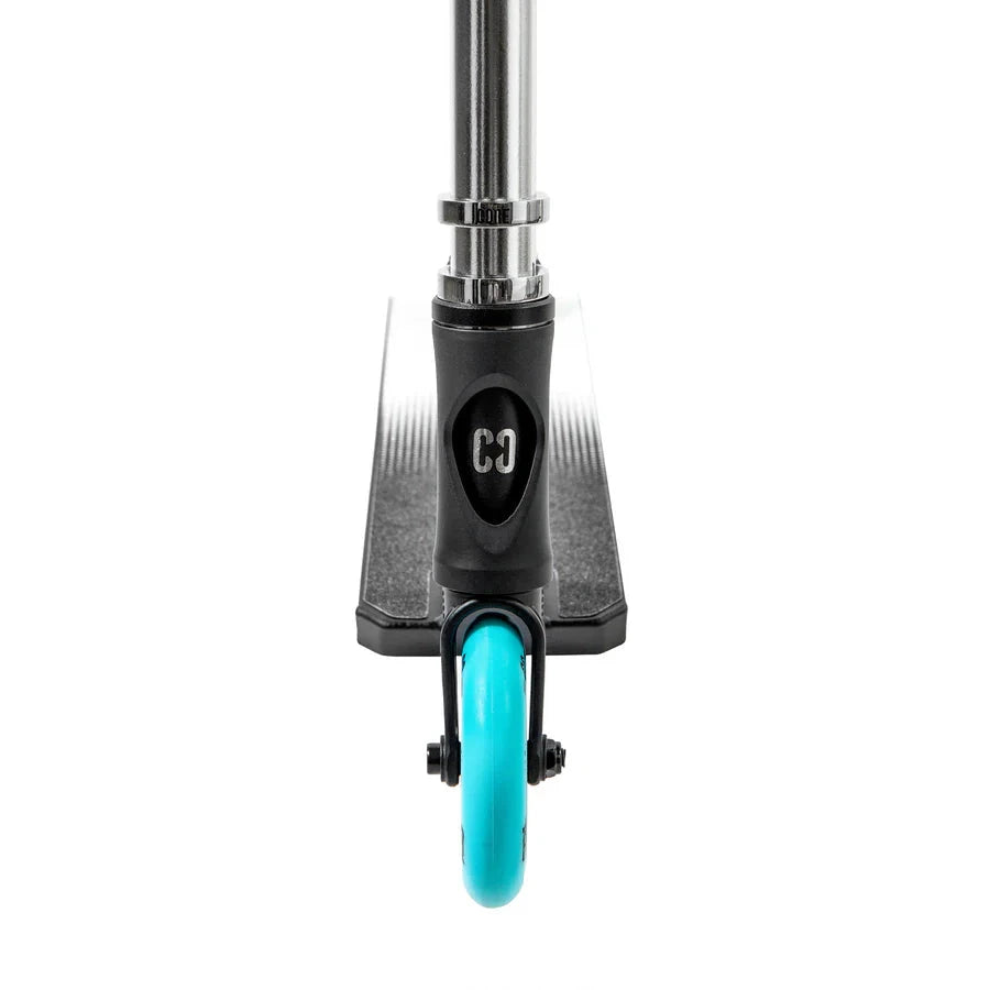 CORE CD1 Complete Stunt Scooter, Chrome/Teal Complete Scooters CORE 