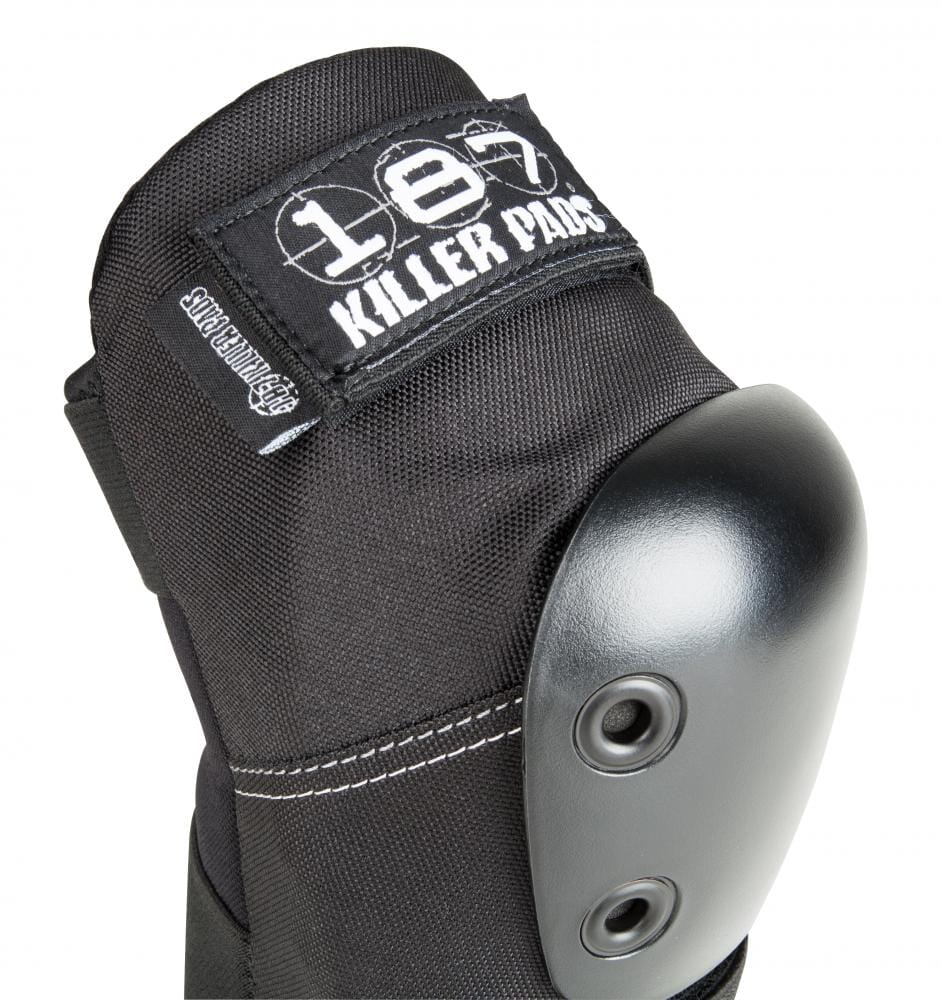 187 Killer Pads Pro Elbow, Black/Black Protection 187 