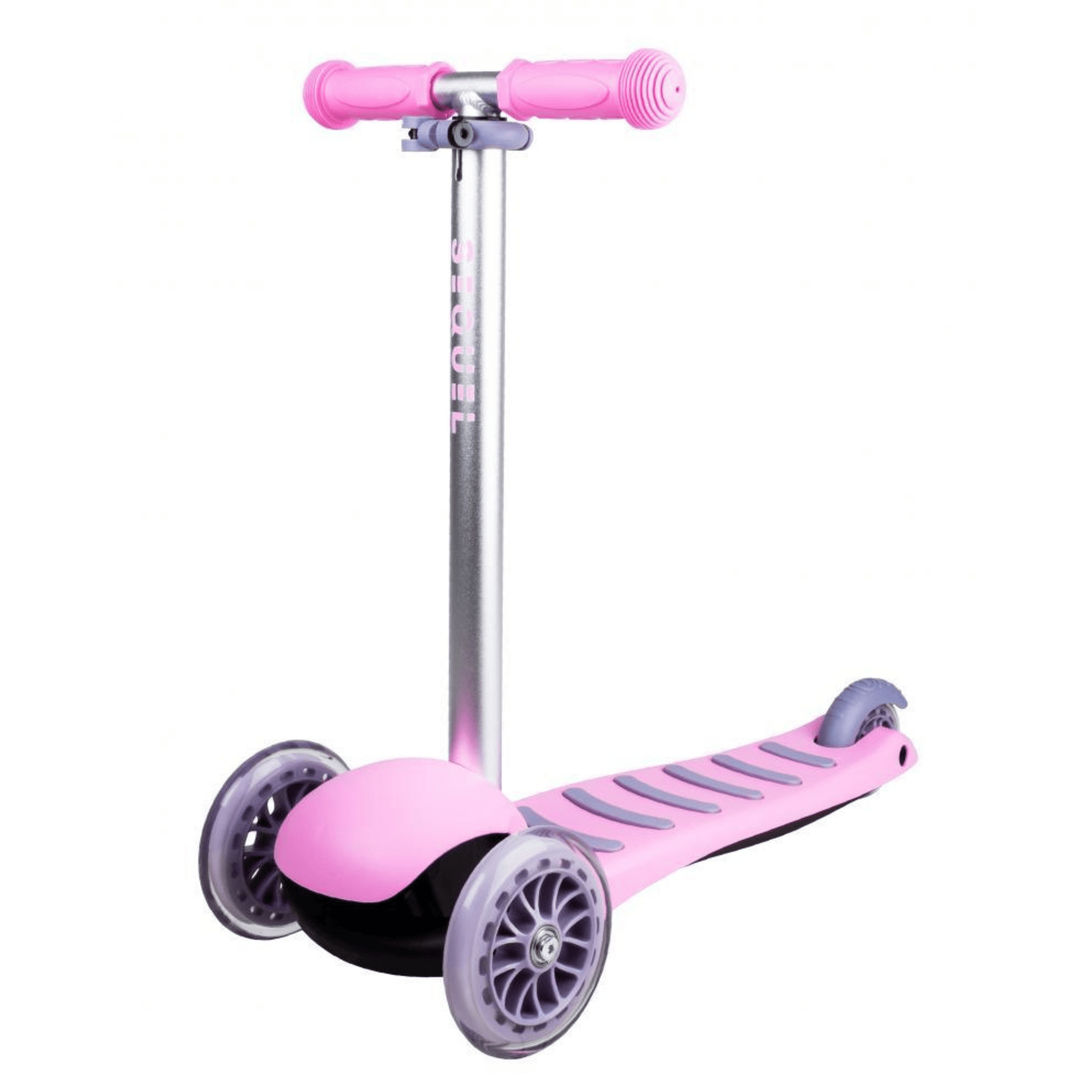 Sequel Nano Junior 3 Wheeled Scooter, Pink 3 wheel scooter Sequel 