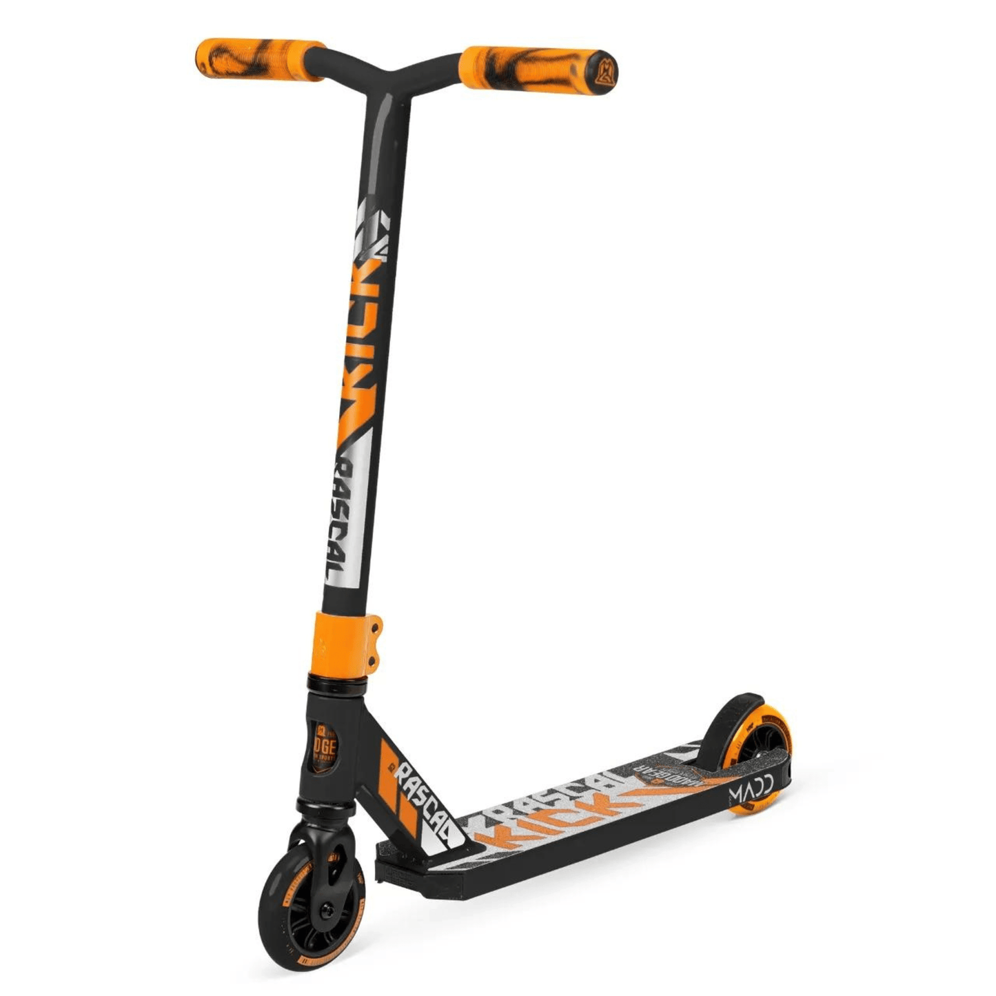 Madd Gear Kick Mini Pro Rascal IV Complete Stunt Scooter, Black/Orange Complete Scooters MADD Gear (MGP) 