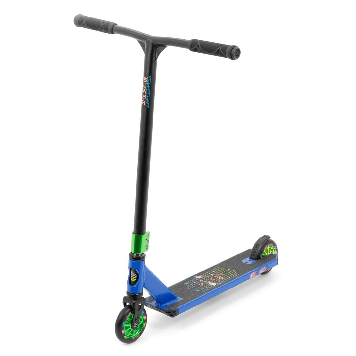 Slamm Classic Stunt Scooter, Blue Complete Scooters Slamm Scooters 