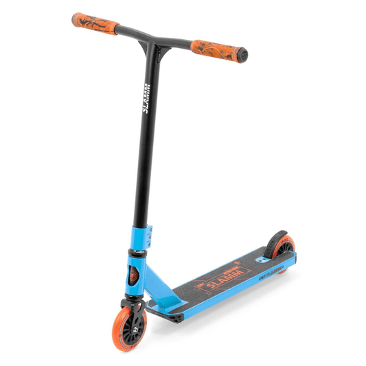 Slamm Classic Mini Stunt Scooter, Blue Complete Scooters Slamm Scooters 