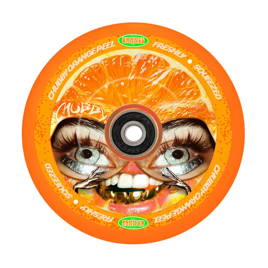 Chubby Orange Peel Stunt Scooter Wheel 110mm Scooter Wheels CHUBBY 