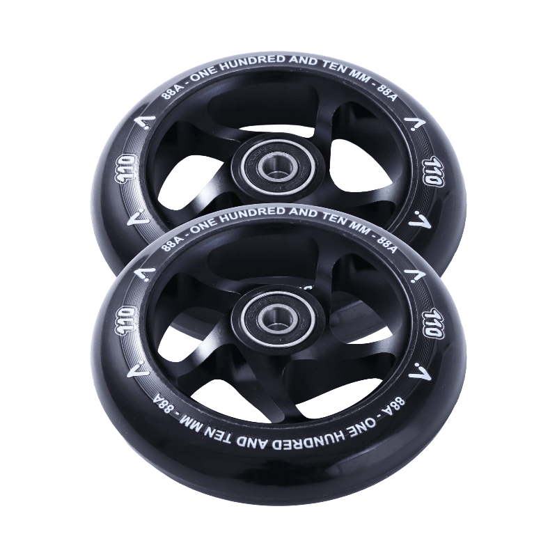 ACTA Superlight Scooter Wheels 110mm, Black (Pair) Scooter Wheels ACTA 
