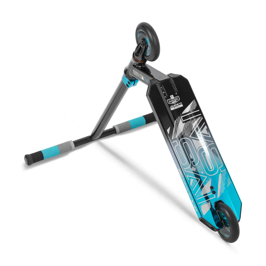 Invert Supreme Journey 1 + Mini Complete Stunt Scooter, Tri Electro Teal/Silver/Black Complete Scooters Invert Scooters 