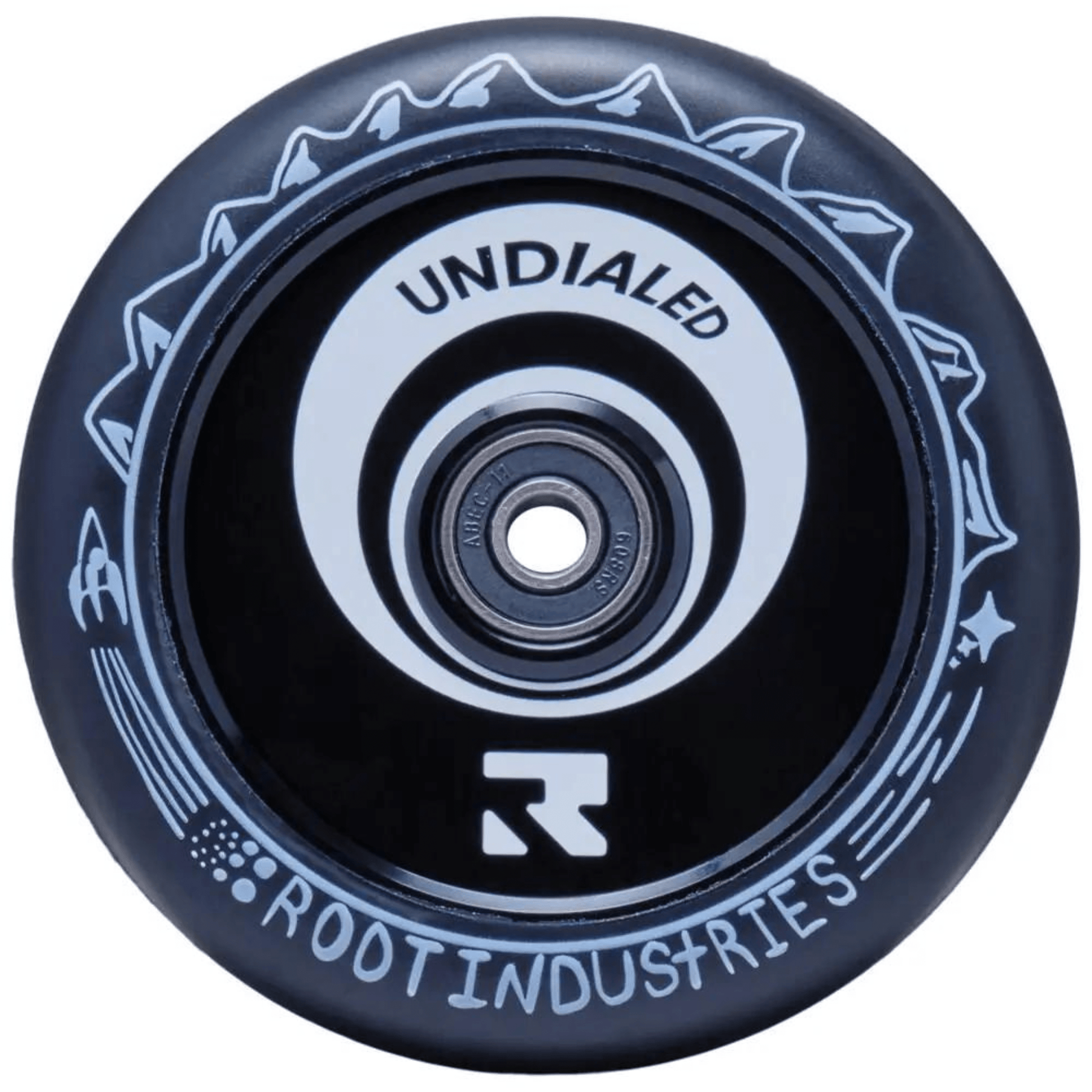 Root Air Undialed 110mm Pro Scooter Wheels, Black Scooter Wheels Root Industries 