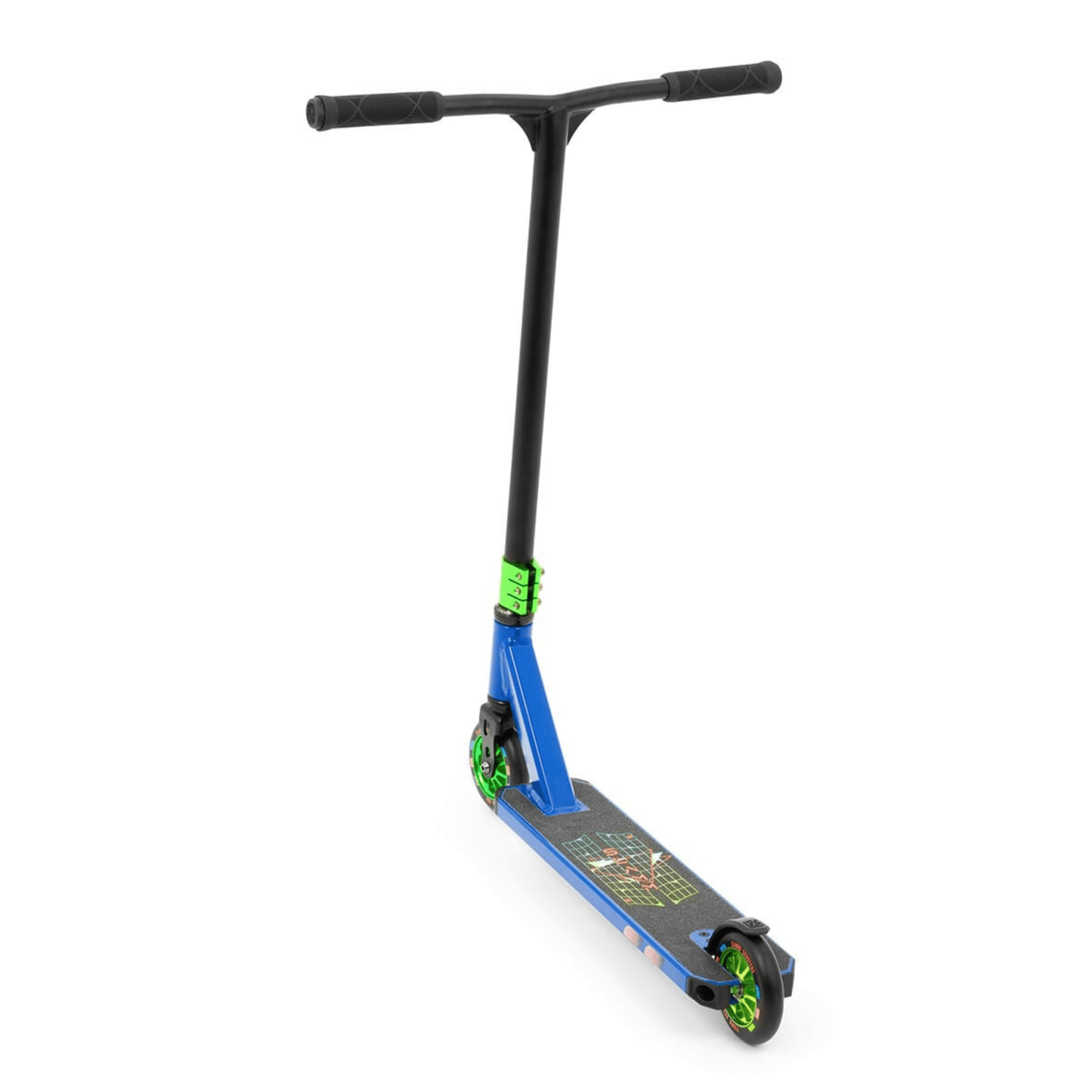 Slamm Classic Stunt Scooter, Blue Complete Scooters Slamm Scooters 