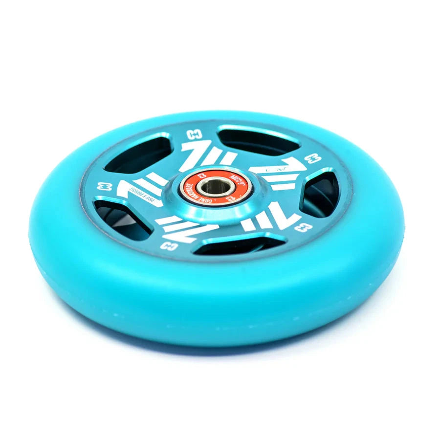 CORE Vent Hollow Scooter Wheel 110mm – Mint Blue Scooter Wheels CORE 