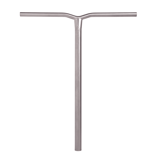 Striker Titanium Y Bend Scooter Bars 700mm, Raw Scooter Bars Root Industries 