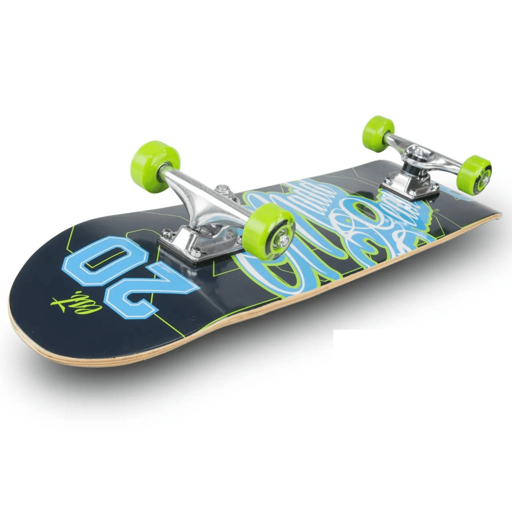 Madd Gear Pro Gameplay Complete Skateboard, Blue/Green Complete Skateboards MADD Gear (MGP) 