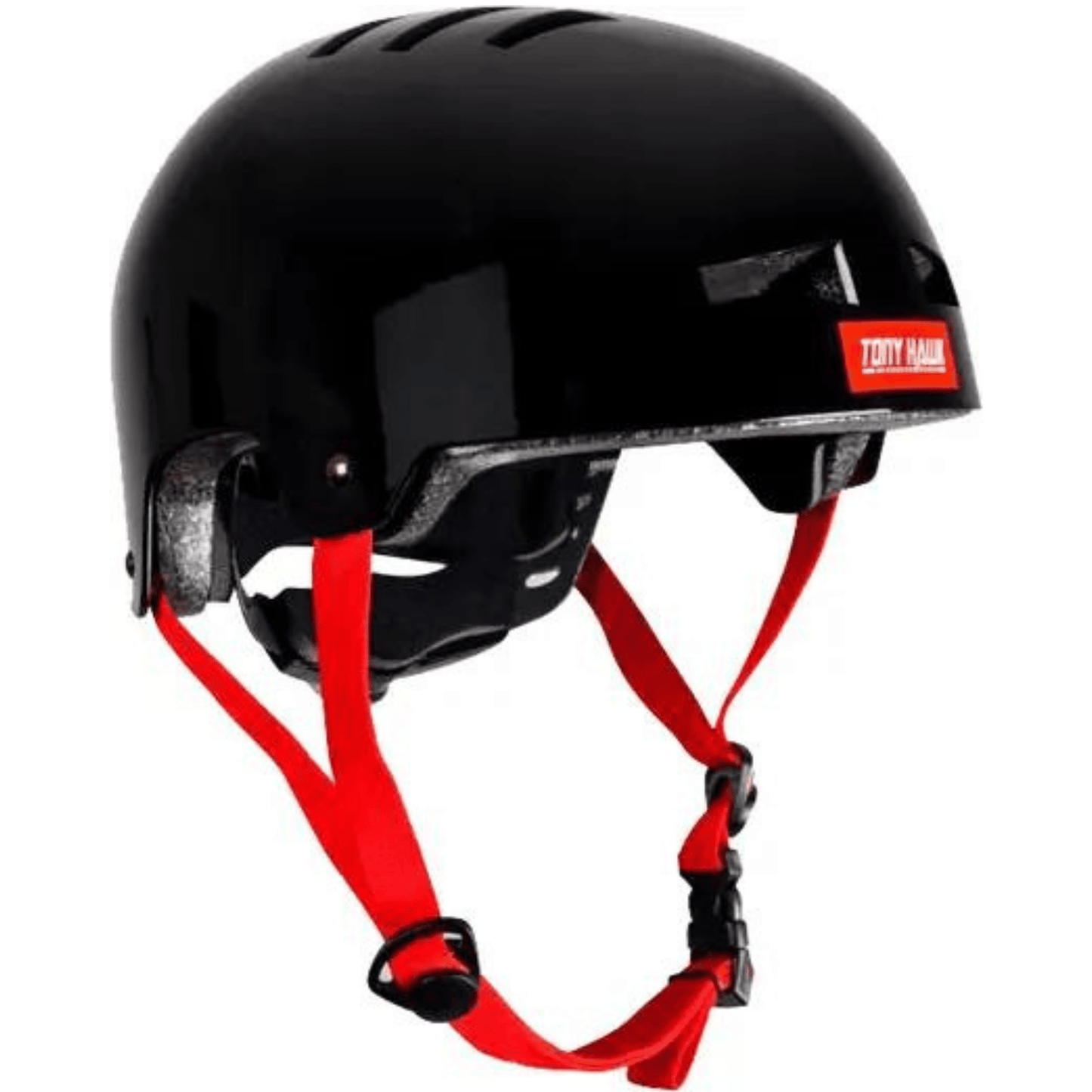 Tony Hawk Protective Helmet & Padset Bundle, Black/Red Protection Tony Hawk 