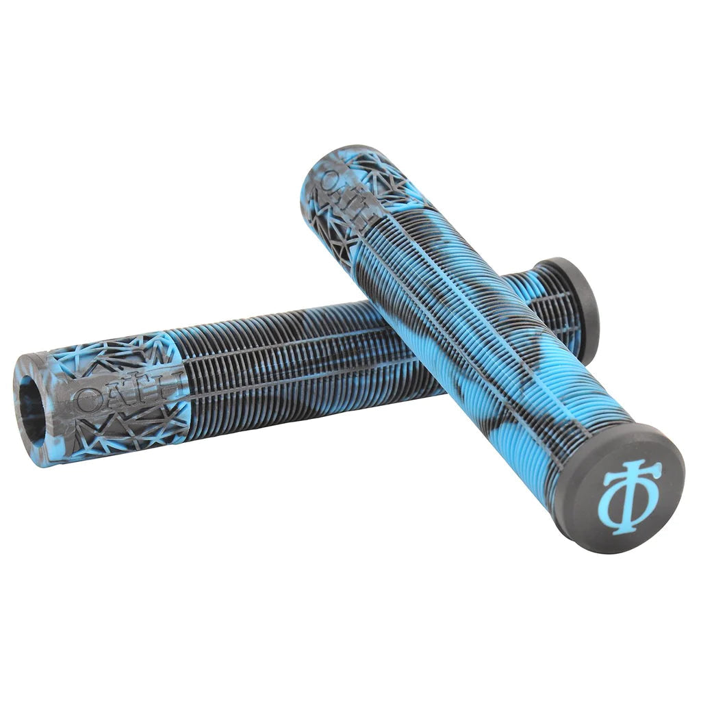 Oath Bermuda Grips 165mm, Teal/Black Marble scooter grips Oath 