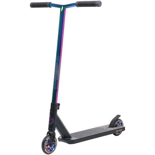 Sullivan Resolute Complete Stunt Scooter, Black/Neo Bars Complete Scooters Sullivan 