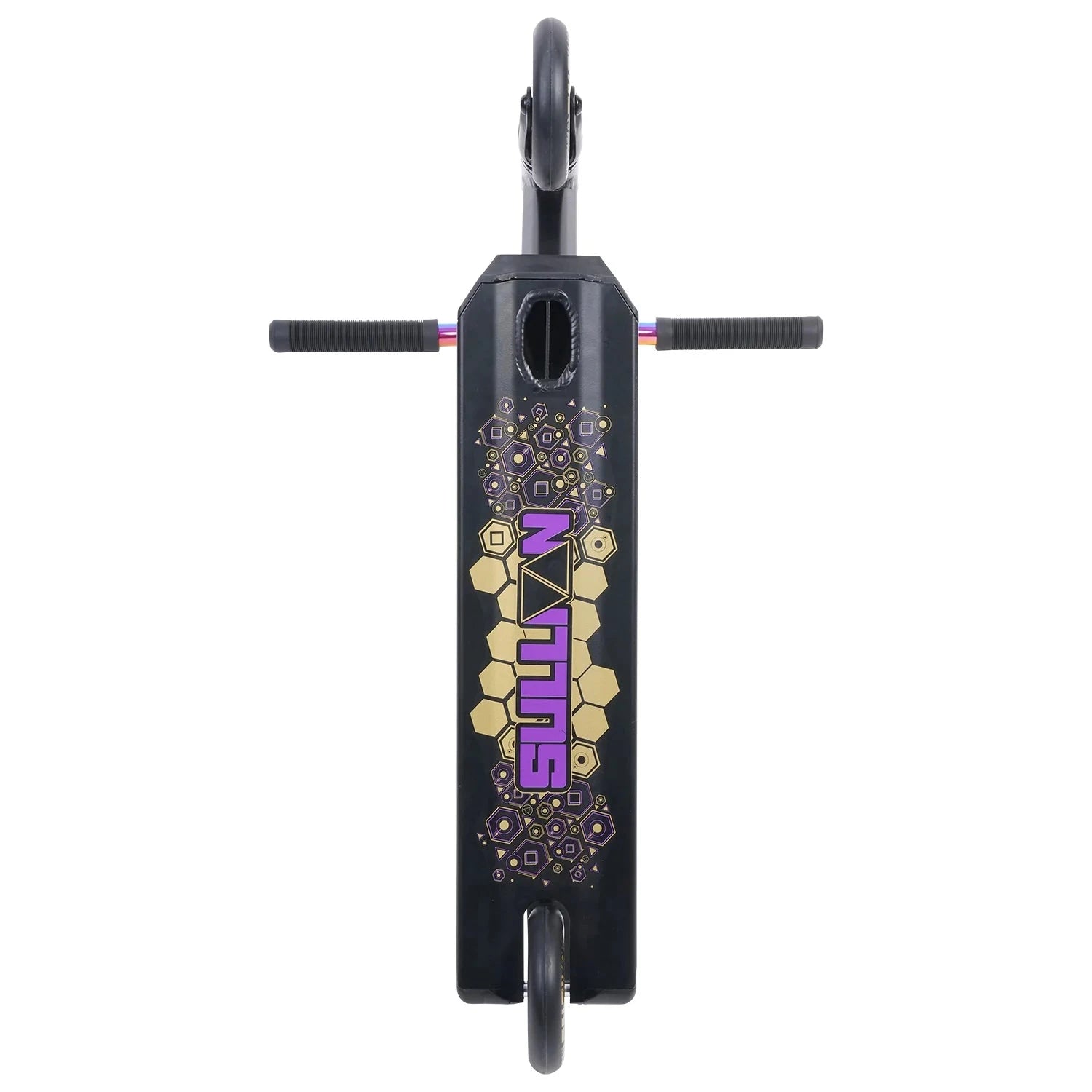 Sullivan Resolute Complete Stunt Scooter, Black/Neo Bars Complete Scooters Sullivan 