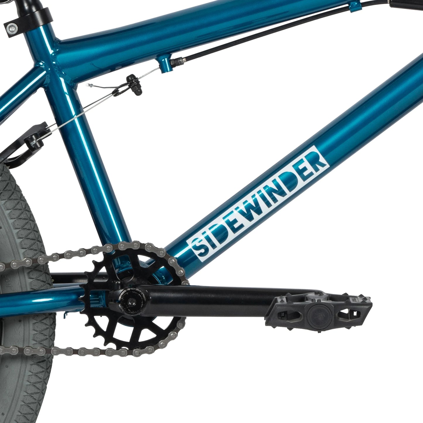 Venom Sidewinder 20" Complete BMX, Teal/Grey BMX Venom 