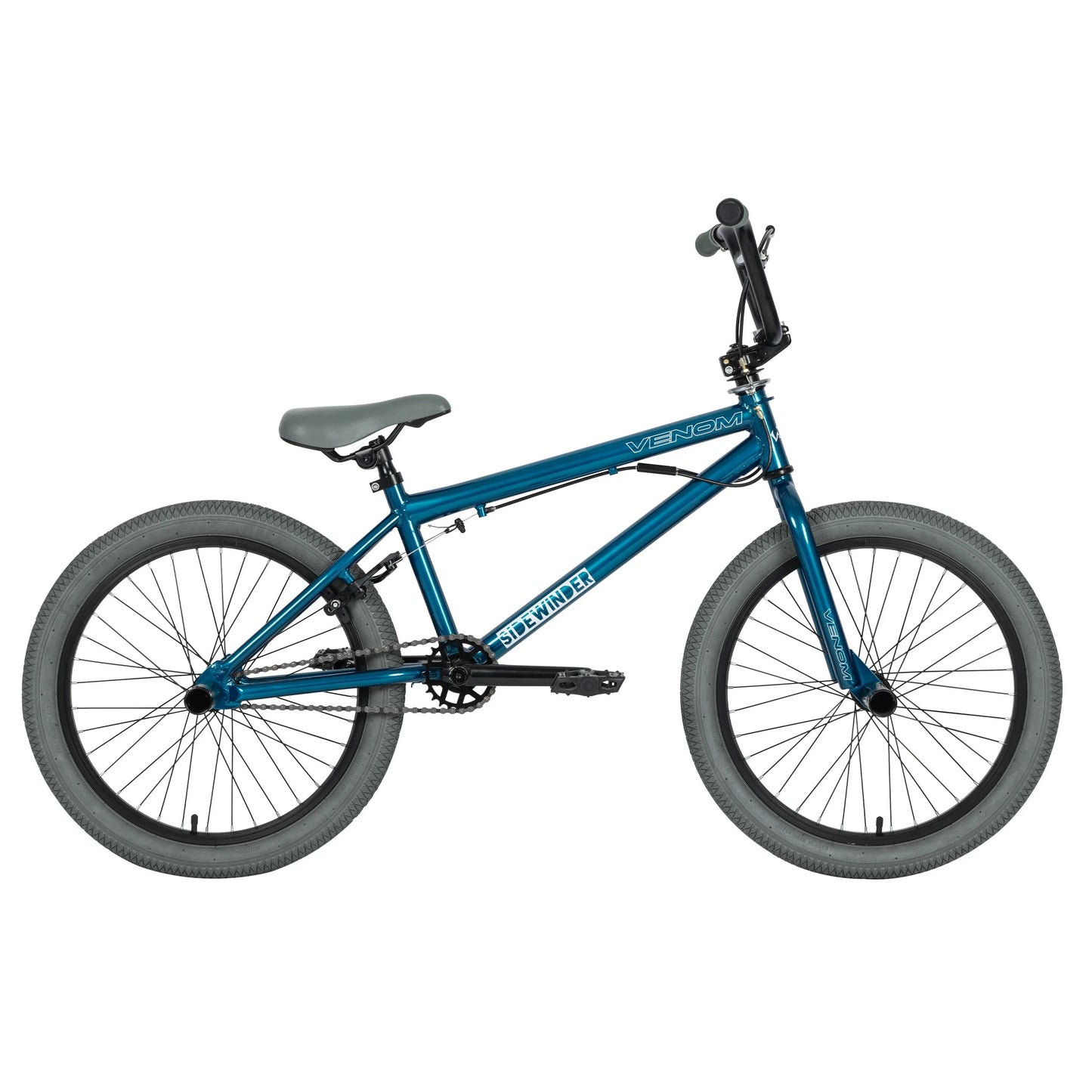 Venom Sidewinder 20" Complete BMX, Teal/Grey BMX Venom 