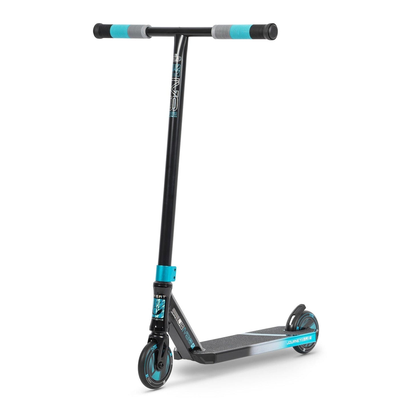 Invert Supreme Journey 1 + Complete Stunt Scooter, Teal/Sliver/Black Complete Scooters Invert Scooters 