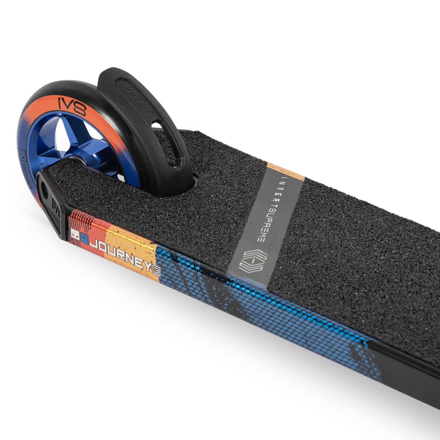 IVS Journey 3 Complete Scooter, Black/Blue/Orange Invert Scooters 