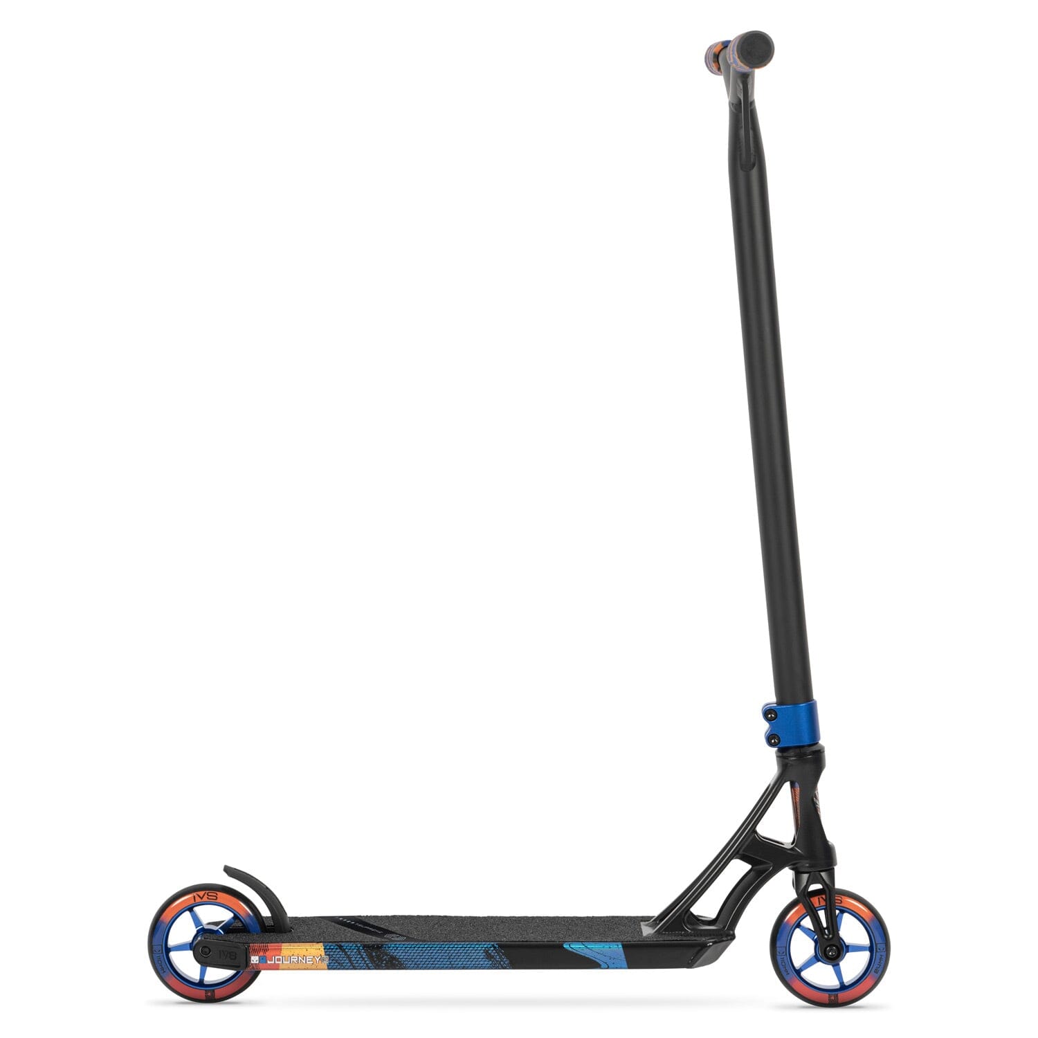 IVS Journey 3 Complete Scooter, Black/Blue/Orange Invert Scooters 