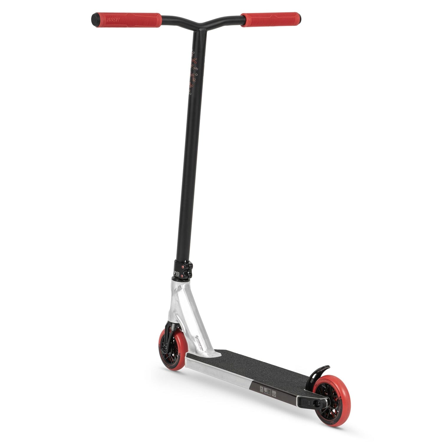IVS Journey 4 Complete Scooter, Raw/Red Invert Scooters 