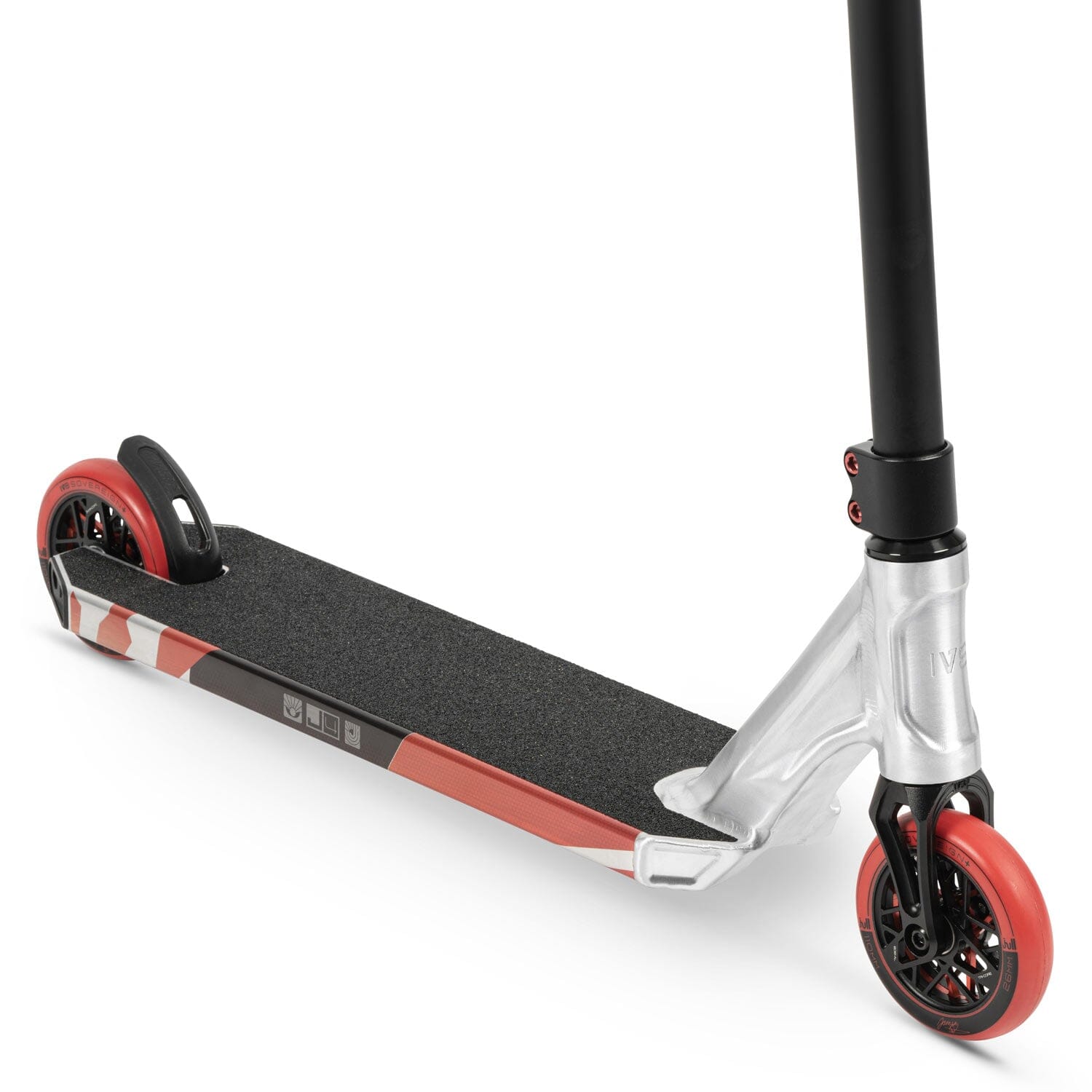 IVS Journey 4 Complete Scooter, Raw/Red Invert Scooters 
