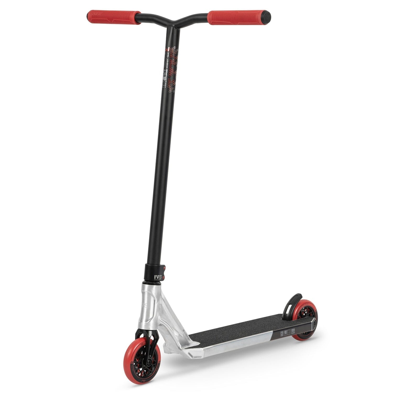 Invert Supreme Journey 4 Complete Scooter, Raw/Red Invert Scooters 