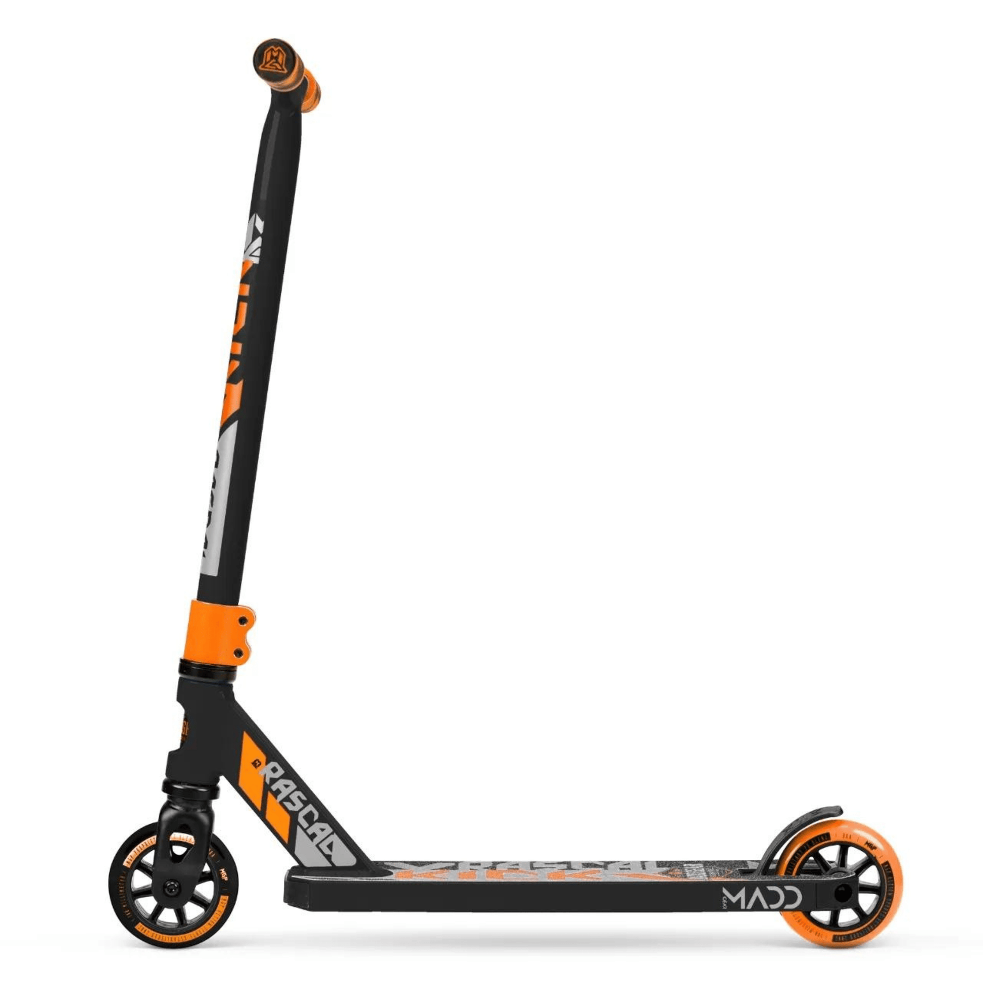 Madd Gear Kick Mini Pro Rascal IV Complete Stunt Scooter, Black/Orange Complete Scooters MADD Gear (MGP) 