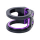 Oath Carcass 2 Bolt Clamp, Black/Purple Scooter Clamps Oath 