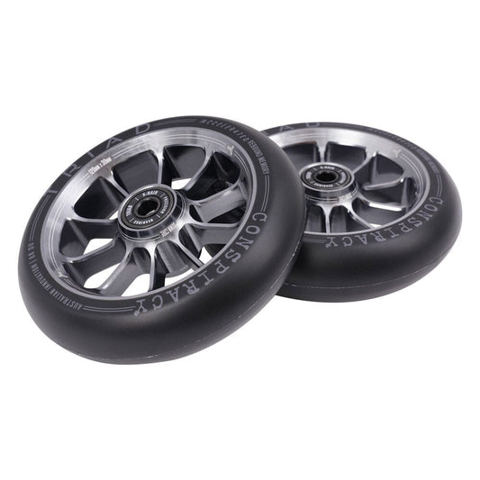 Triad Conspiracy Scooter Wheels 120mm x 30mm (Pair), Ano Ti Scooter Parts Triad 