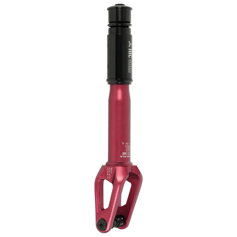 Triad Conspiracy TUC Scooter Fork Scooter Parts Triad Ano Red 